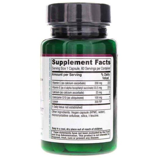 CoQ10 Extra, 60 Veg Capsules, VTA