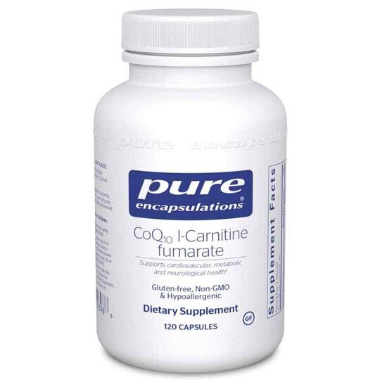 CoQ10 l-Carnitine Fumarate, 120 Capsules, PEC