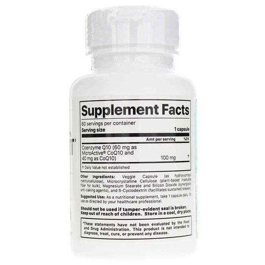 CoQ10 w/SRT, 60 Veg Capsules, JGH