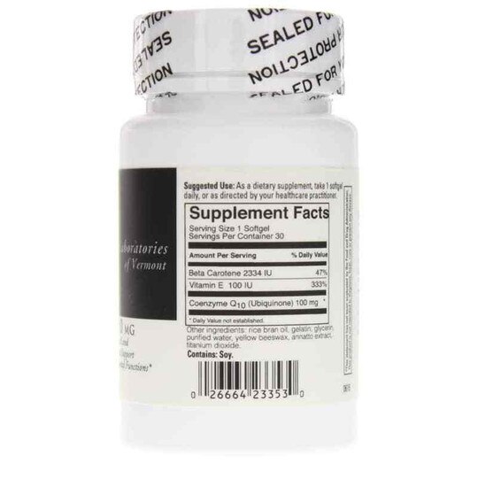 CoQSol 100 Mg, 30 Softgels, DL