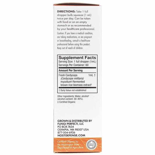 Cordyceps Extract Energy Support, 2 Oz, HDF