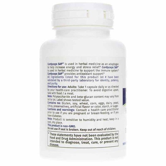 Cordyceps SAP, 60 Capsules, NFH