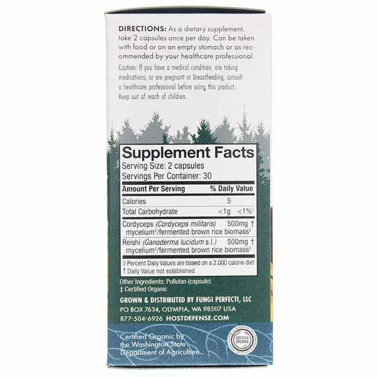 CordyChi Stress Support, 60 Veg Capsules, HDF