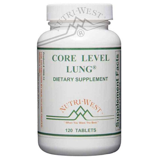 Core Level Lung, 120 Tablets, NWE