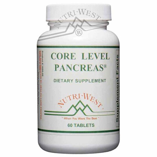 Core Level Pancreas, 60 Tablets, NWE