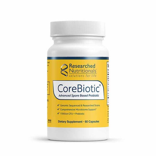 CoreBiotic Sensitive Probiotic, 60 Capsules, RSN