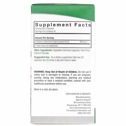 Cranberry, 90 Veg Capsules, NAN