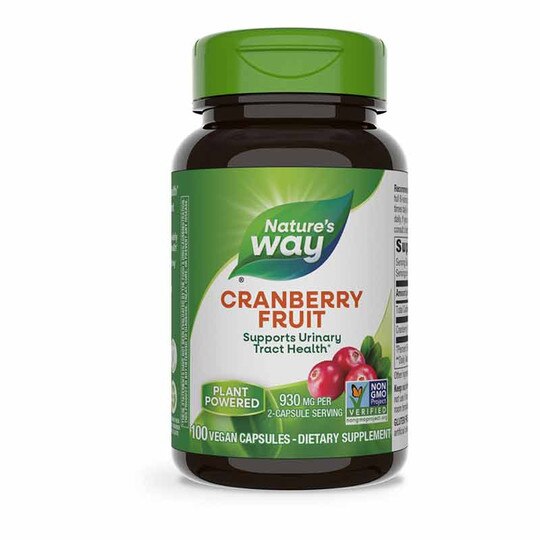 Cranberry Fruit, 100 Veg Capsules, NWA