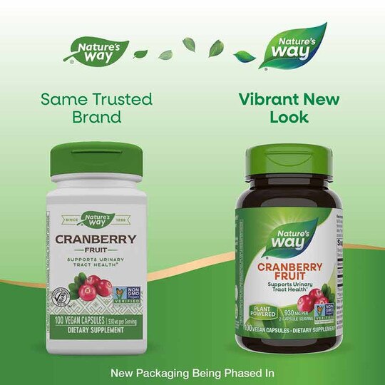 Cranberry Fruit, 100 Veg Capsules, NWA