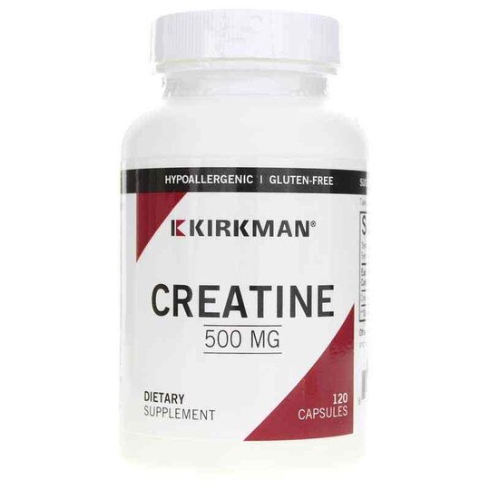 Creatine 500 Mg, 120 Capsules, KRK