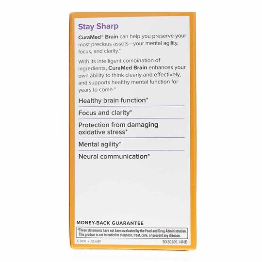 CuraMed Brain, 60 Softgels, TNT