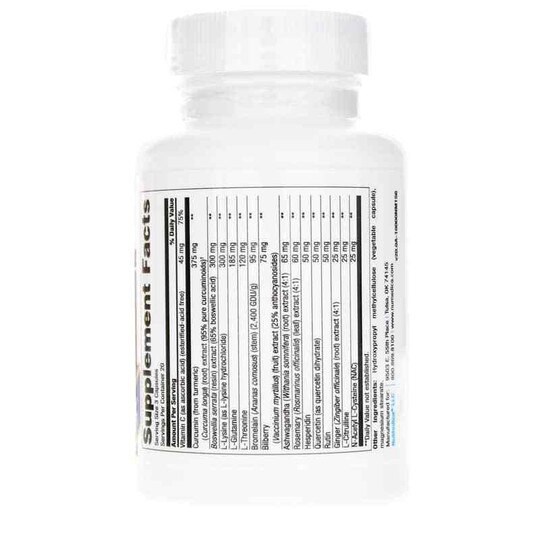 CurcuCalm, 60 Veg Capsules, NUM
