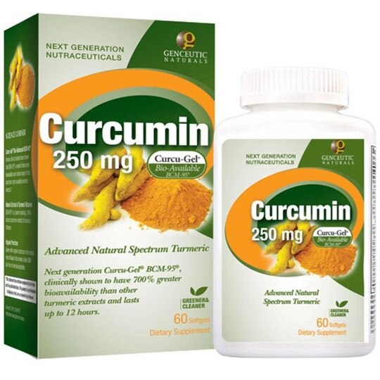 Curcumin 250 Mg, 60 Softgels, GNT