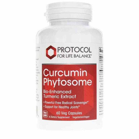 Curcumin Phytosome, 60 Veg Capsules, PFLB