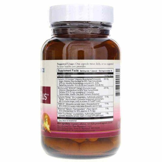 Curcumin Plus, 60 Capsules, TBTN