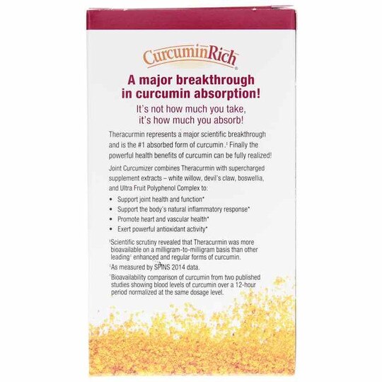 CurcuminRich Joint Curcumizer, 60 Veg Capsules, NF
