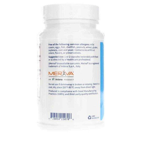 Curcuthera Meriva 500-SF, 60 Capsules, KL