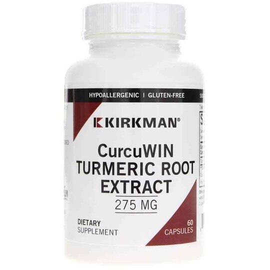 CurcuWIN Turmeric Root Extract 275 Mg, 60 Capsules, KRK