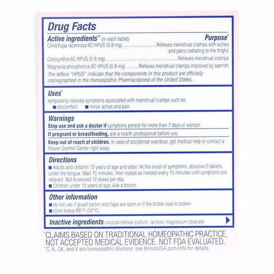 Cyclease Cramp - Menstrual Cramps, 60 Tablets, BOR