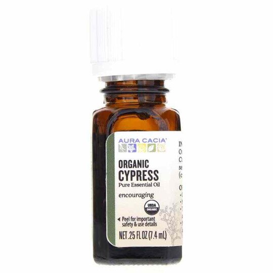 Cypress Organic Essential Oil, .25 Oz, AUC