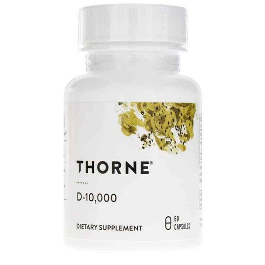 D-10,000, 60 Veg Capsules, THR