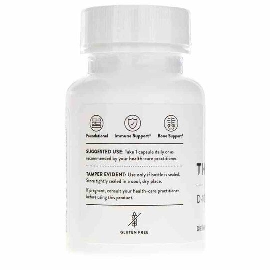D-10,000, 60 Veg Capsules, THR