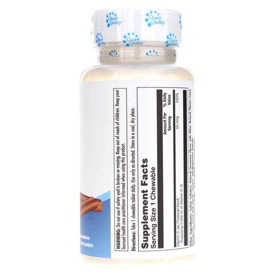 D-3 50 Mcg (2000 IU) Sugarless, 100 Chewables, KAL