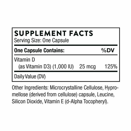D-5,000, 60 Capsules, THR