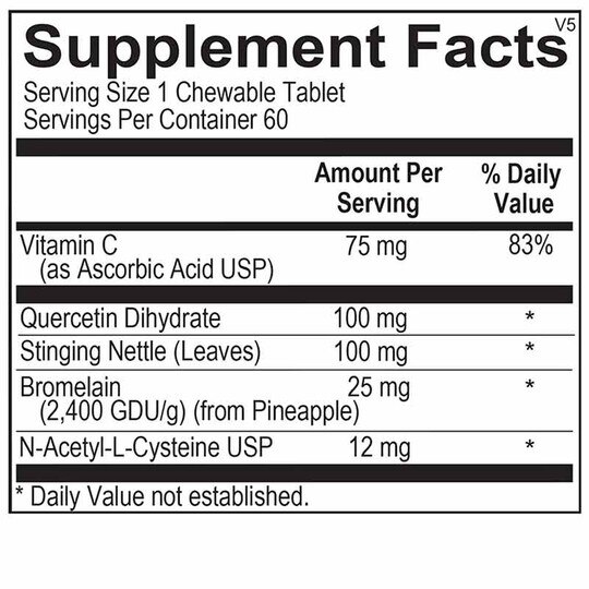 D-Hist Jr., 60 Chewables, OM