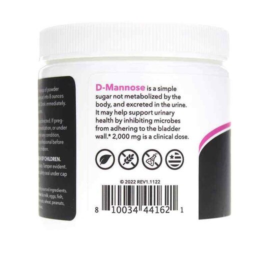 D-Mannose Powder 2000 Mg, 3.3 Oz, LSE