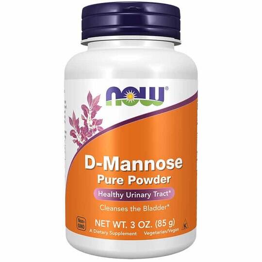 D-Mannose Pure Powder Organic, NOW
