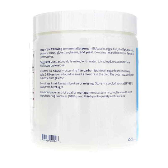 D-Ribose Powder, 10.58 Oz, KL