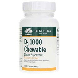 D3 1000 Chewable Blackcurrant Flavor 1