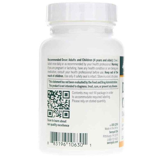 D3 1000 Chewable Blackcurrant Flavor, 120 Chewable Tabl, GEN