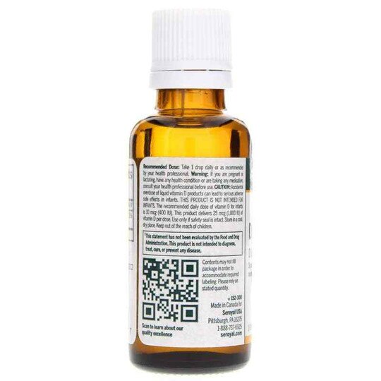 D3 1000 Drops, 1 Oz, GEN