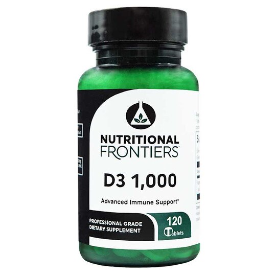 D3 1000 IU, 120 Tablets, NTF
