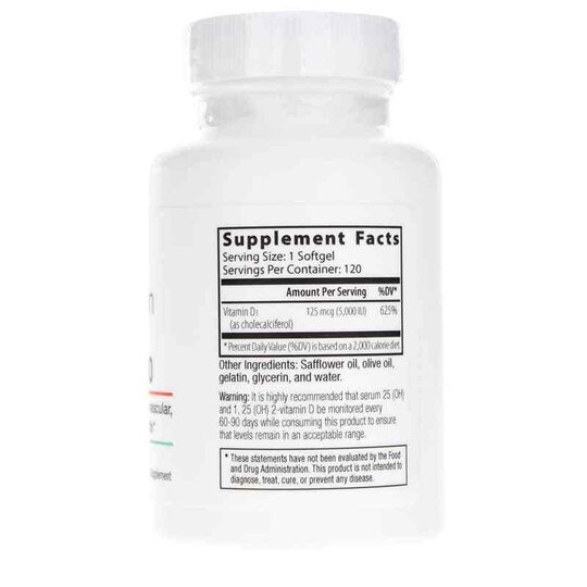 D3 5000, 120 Softgels, ND