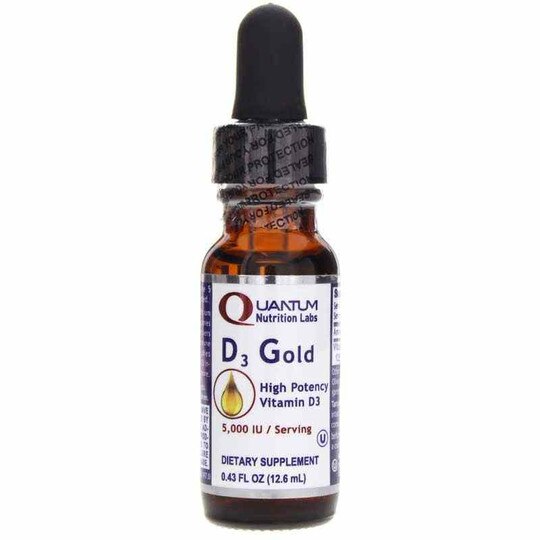 D3 Gold 5,000 IU, .43 Oz, QNL