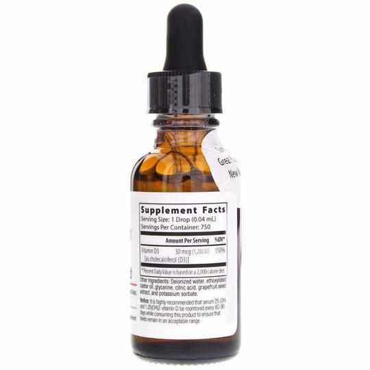 D3 Liquid, 1 Oz, ND