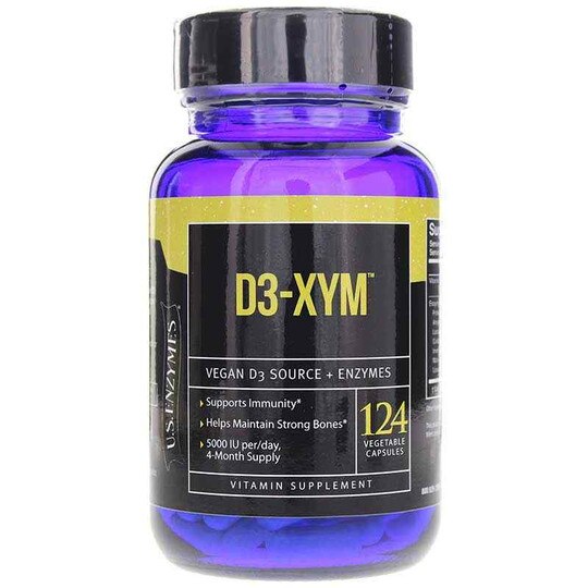 D3-Xym, 124 Veg Capsules, USE