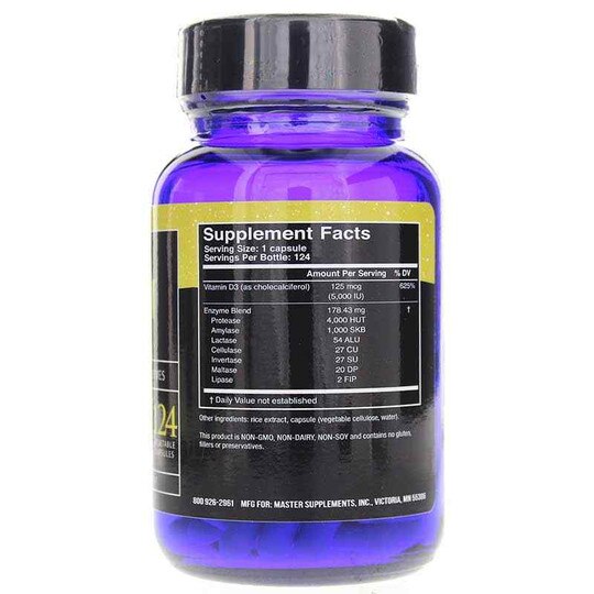 D3-Xym, 124 Veg Capsules, USE