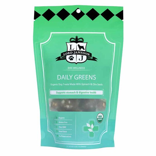 Daily Greens Organic Dog Treats, 6 Oz, LJ
