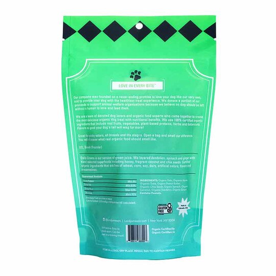 Daily Greens Organic Dog Treats, 6 Oz, LJ