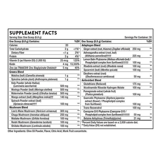 Daily Greens Plus, 6.7 Oz, THR