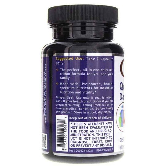 Daily Multi, 60 Veg Capsules, QNL