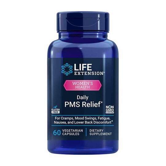 Daily PMS Relief, 60 Veg Capsules
