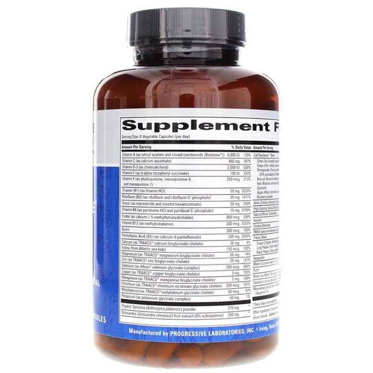 Daily Resilience Multi-Vitamin & Mineral, 180 Veg Capsu, PGL