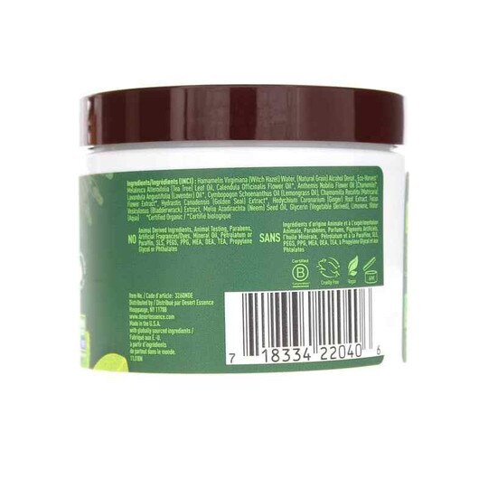 Daily Tea Tree Oil Facial Cleansing Pads, 50 Pads, DES