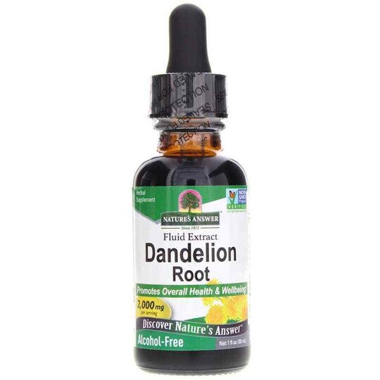 Dandelion Root Alcohol-Free, 1 Oz, NAN