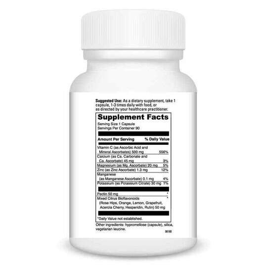 DaVinci Poten-C 500, 90 Veg Capsules, DL